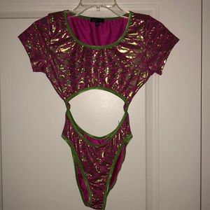 Club Exx by Dolls Kill Mermaid Bodysuit